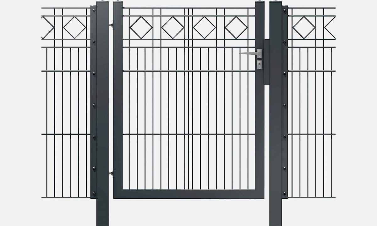 Tore für Dekormattenzäune