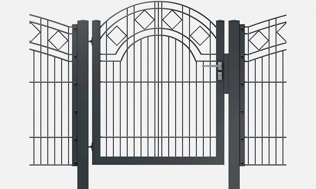 Tore für Dekormattenzäune