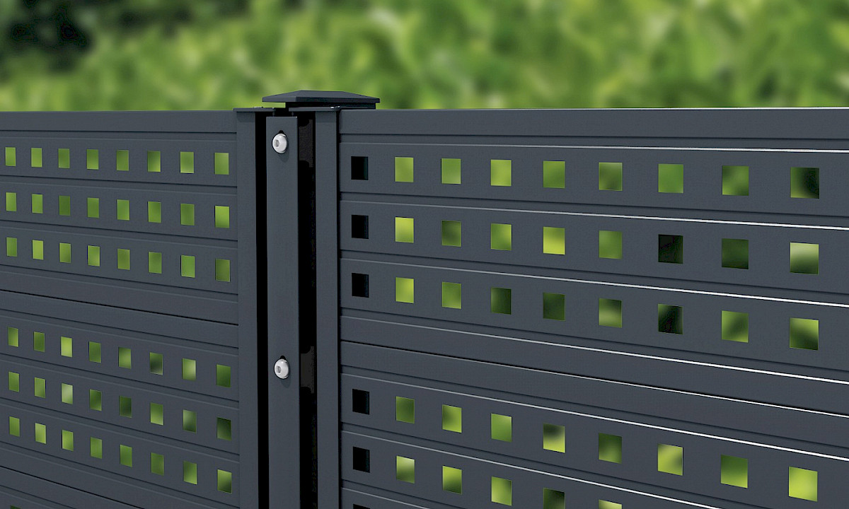 Zaunpaneele // Lochblech