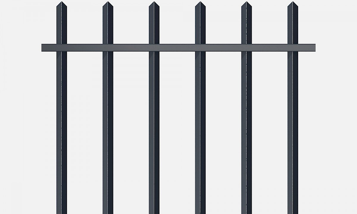 Frontgitterzäune