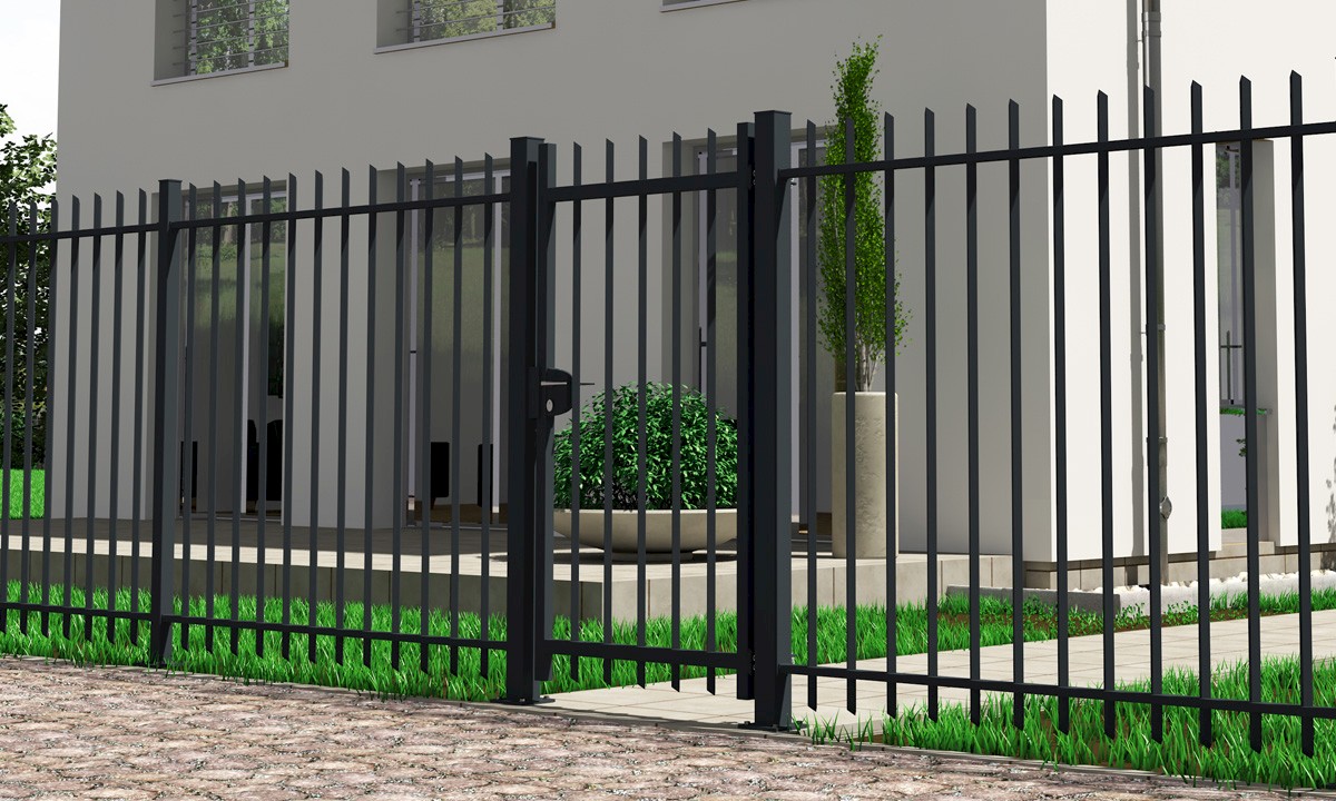 Tore für Frontgitterzäune