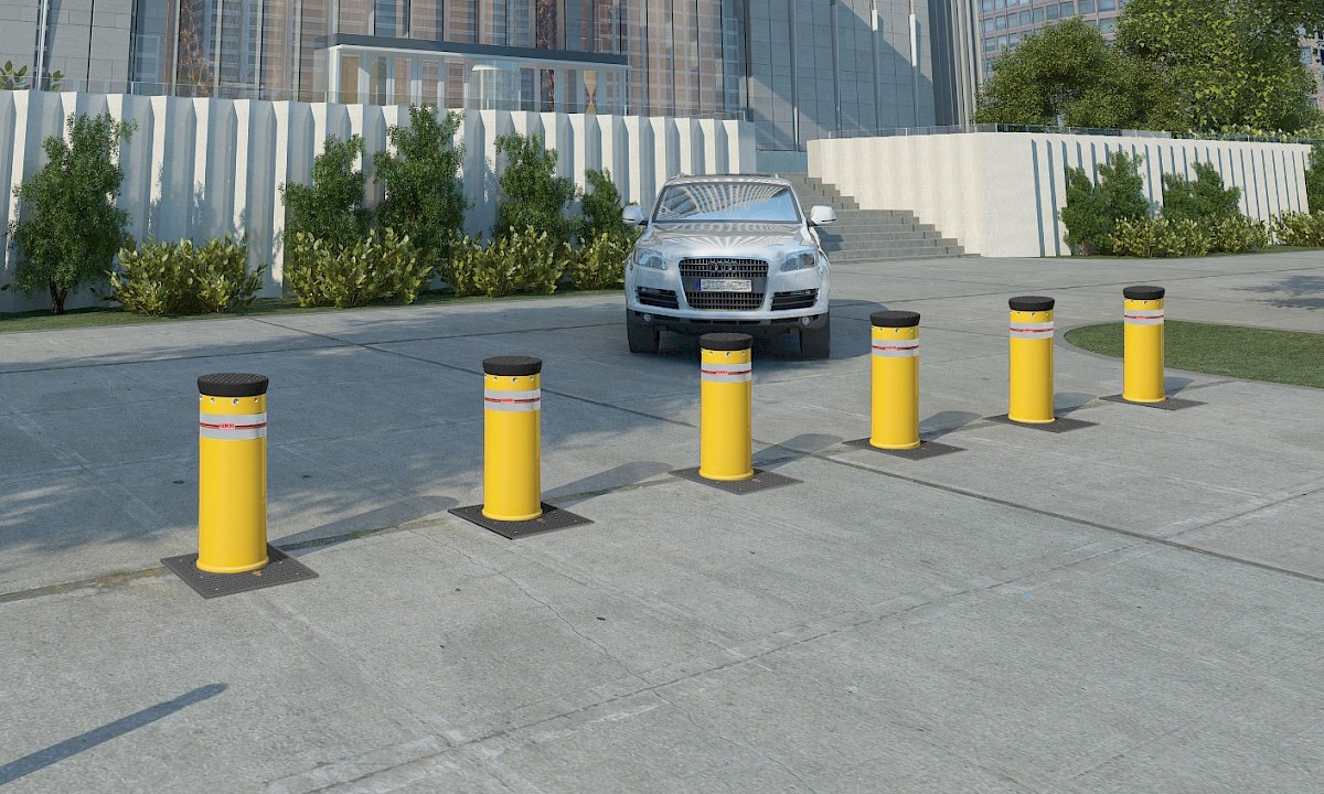 Schranken, Poller und Drehkreuze