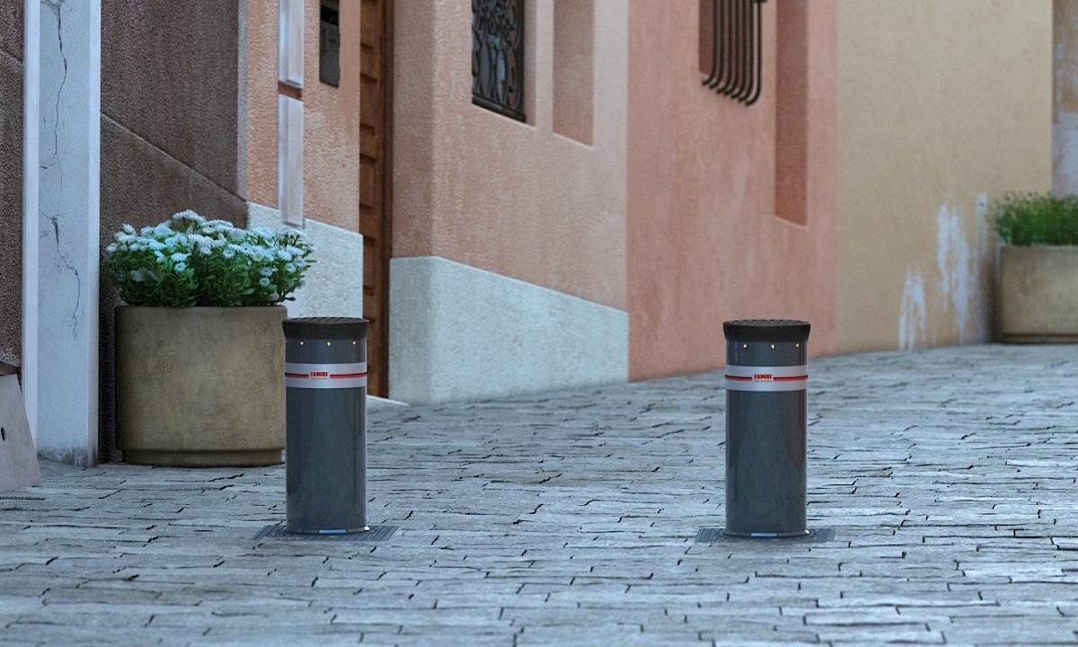 Schranken, Poller und Drehkreuze